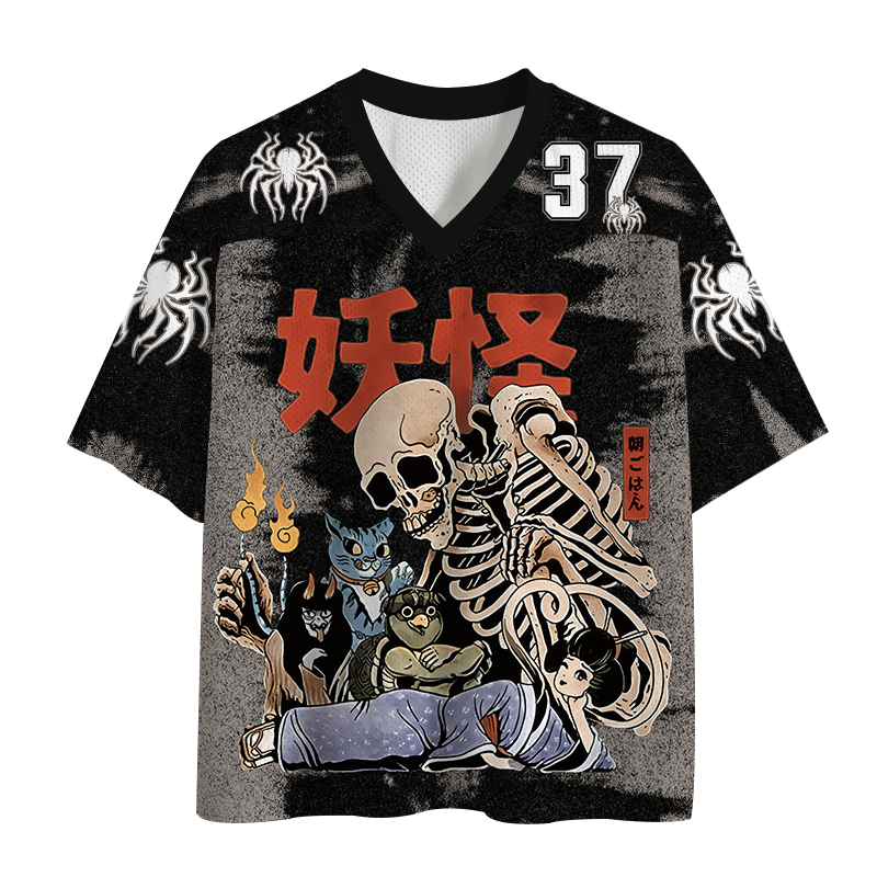 Modecanvas The Yokai Club Mesh Jersey-modecanvas