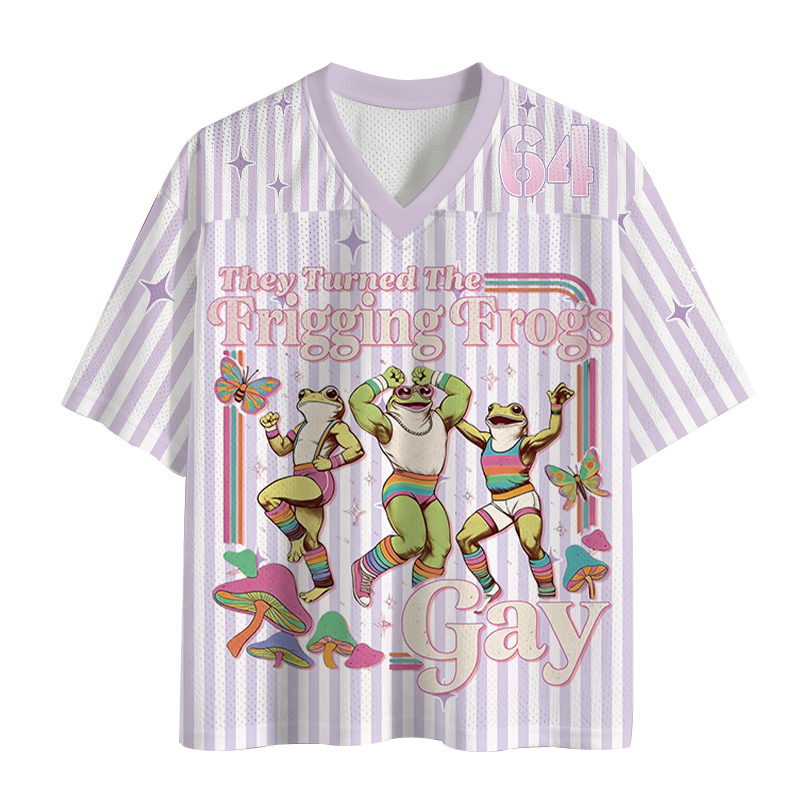 Modecanvas They Turned the Frigging Meme Mesh Jersey-modecanvas