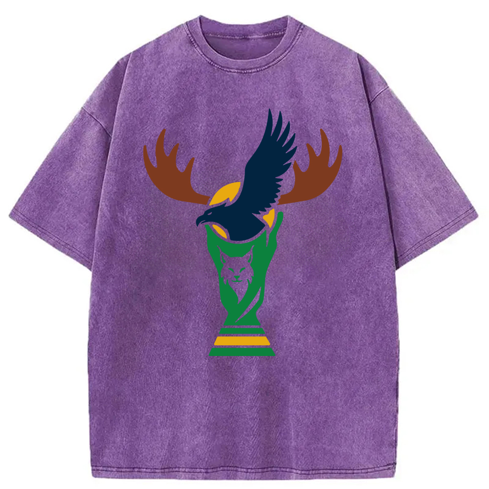 Modecanvas World Cup Peak Competition Legacy DTG Printing Washed T-Shirt