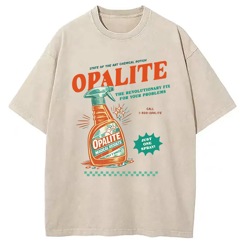 Modecanvas Opalite Spray DTG Printing Washed T-Shirt