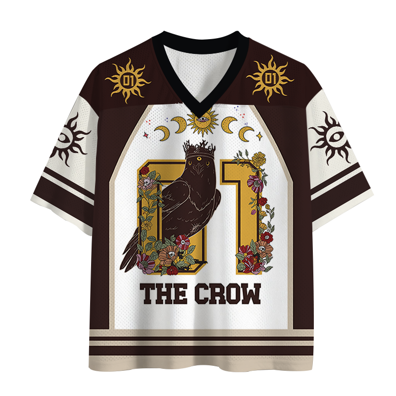 Modecanvas The Crow Mesh Jersey-modecanvas