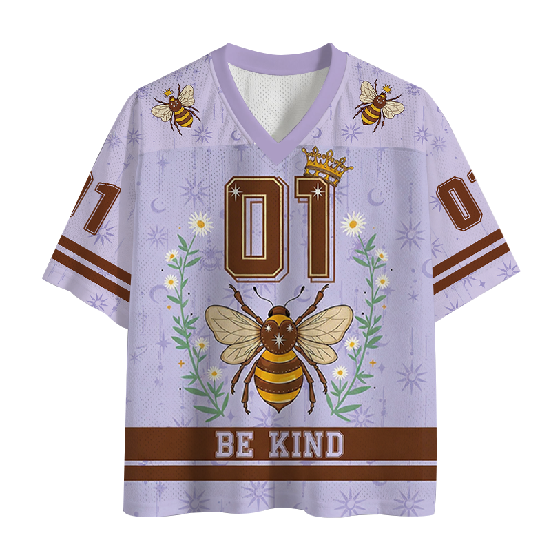 Modecanvas Bee Kingdom Be Kind Mesh Jersey-modecanvas