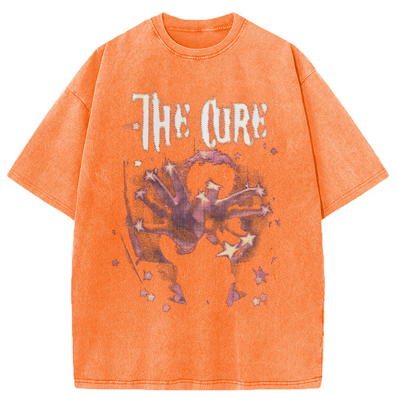 Modecanvas The Cure DTG Printing Washed T-Shirt