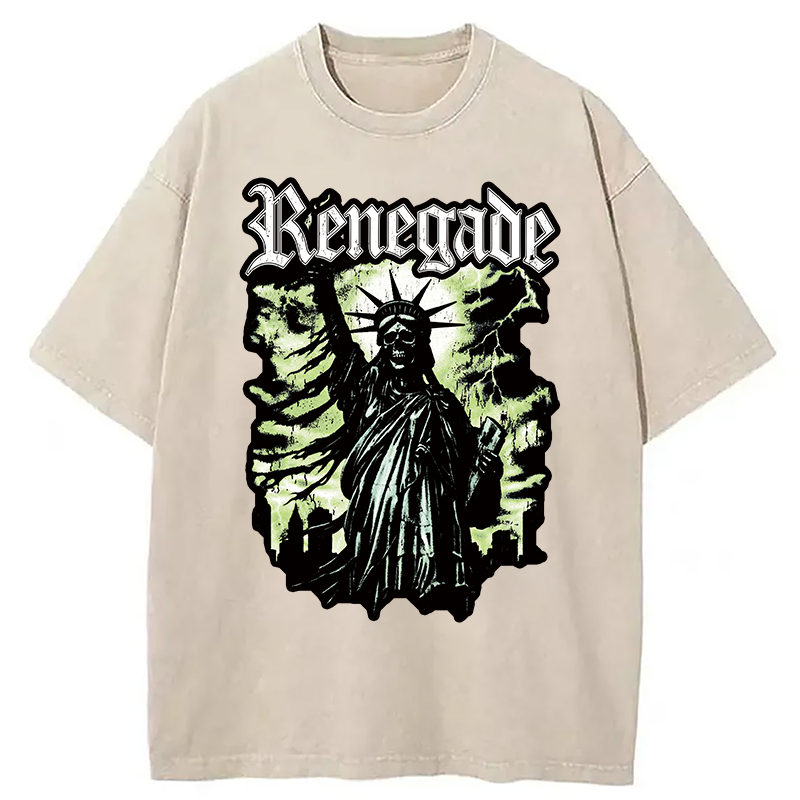 Modecanvas Renegade DTG Printing Washed T-Shirt