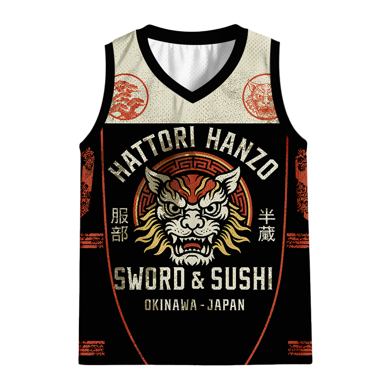 Modecanvas Shadow Shogun Jersey Tank