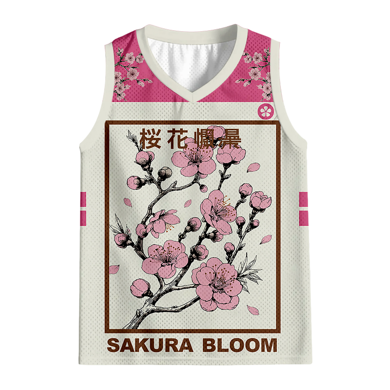 Modecanvas Sakura Fubuki Jersey Tank