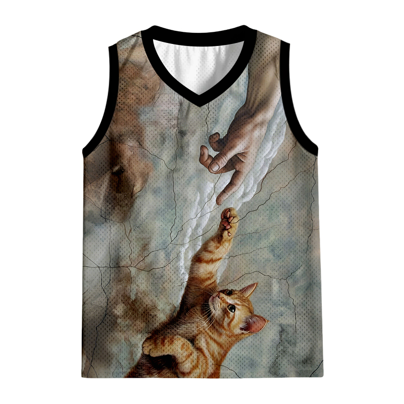 Modecanvas Creation Of Cat Jersey Tank