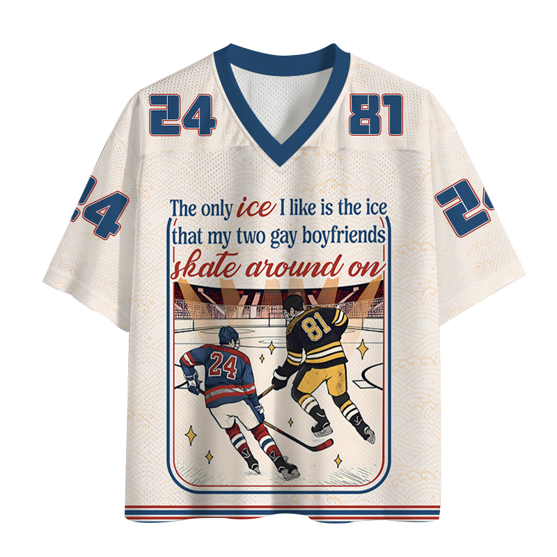 Modecanvas The Only Ice I Like Mesh Jersey-modecanvas
