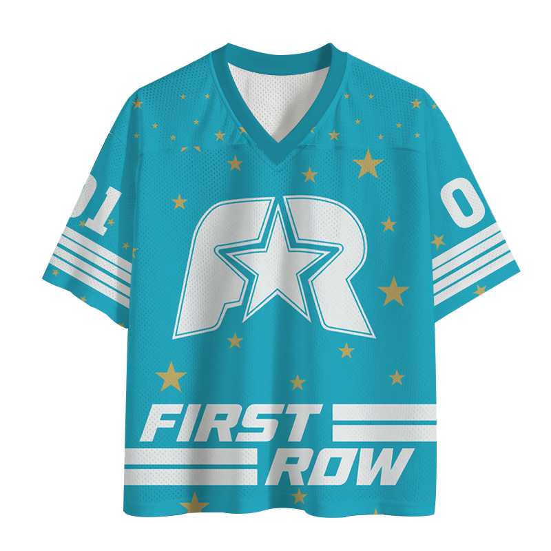 Modecanvas Get A Gold Star Mesh Jersey-modecanvas