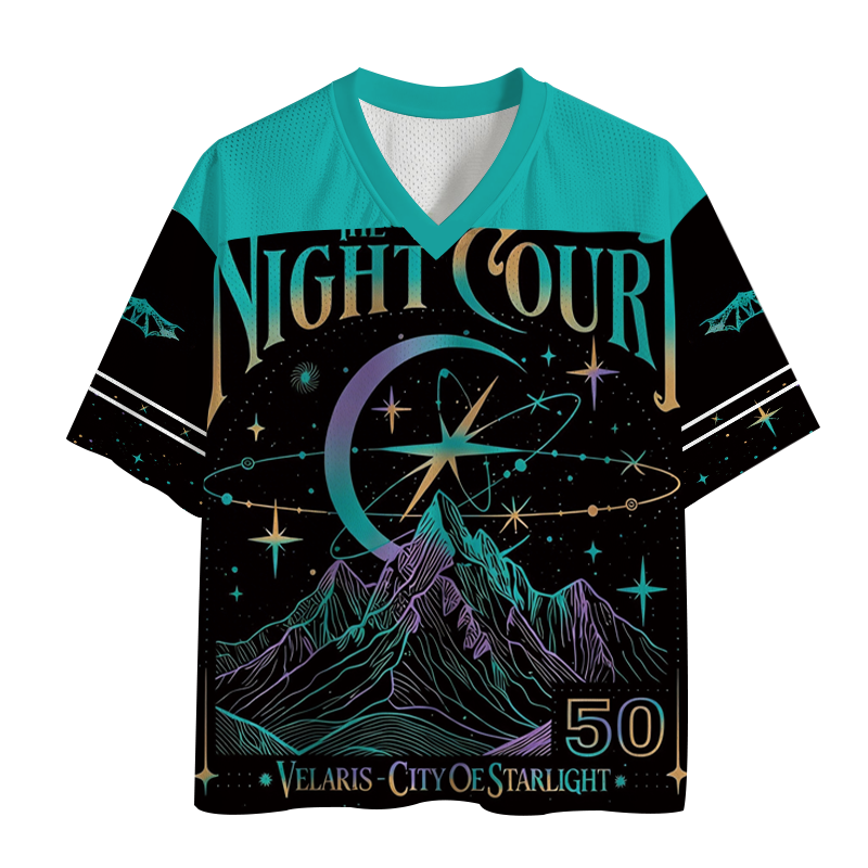 Modecanvas The Night Mesh Jersey-modecanvas