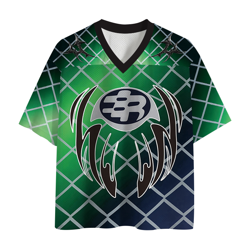 Modecanvas Smoke Rise Mesh Jersey-modecanvas