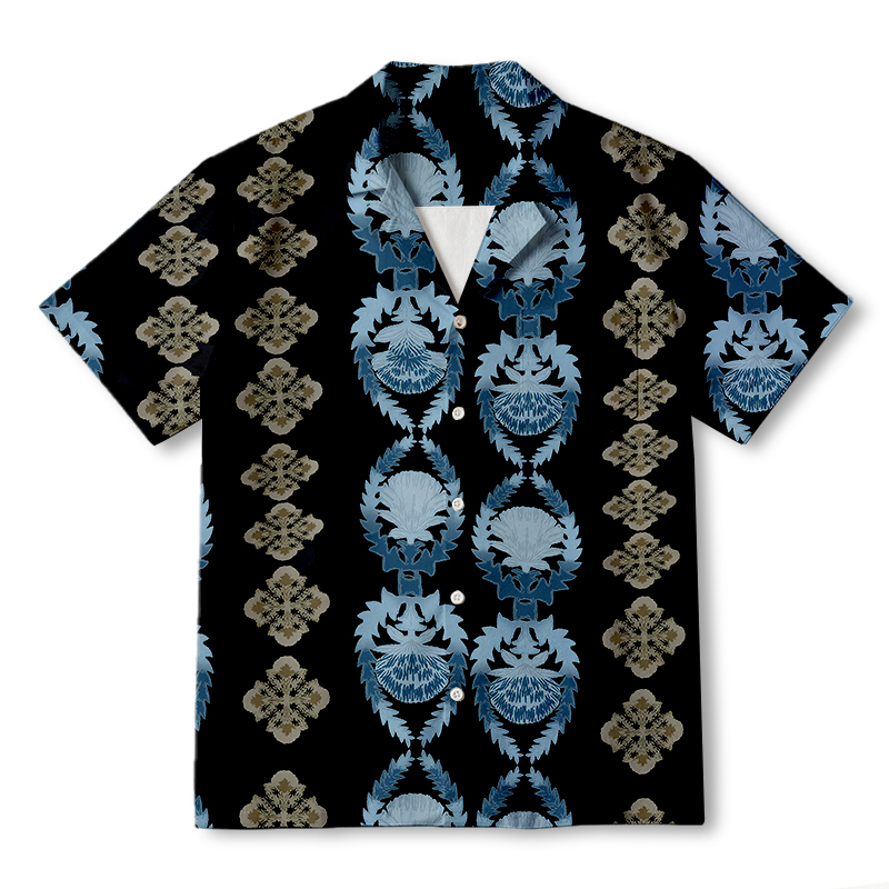 Modecanvas Quilt Aloha Hawaiian Shirt