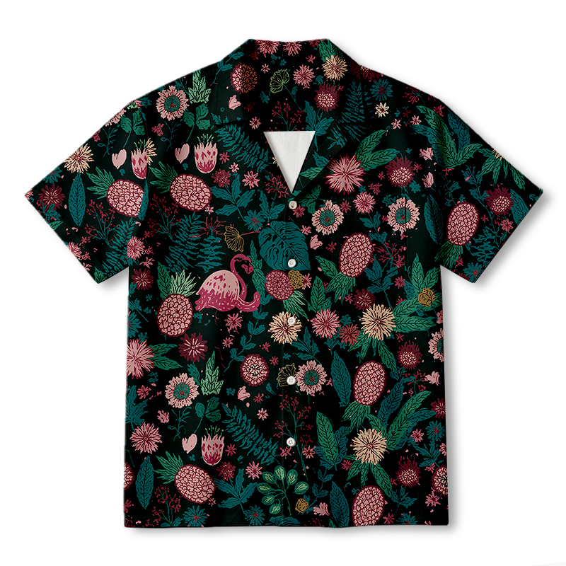 Modecanvas Blush In The Jungle Hawaiian Shirt