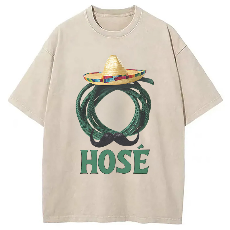 Modecanvas Hose DTG Printing Washed T-Shirt