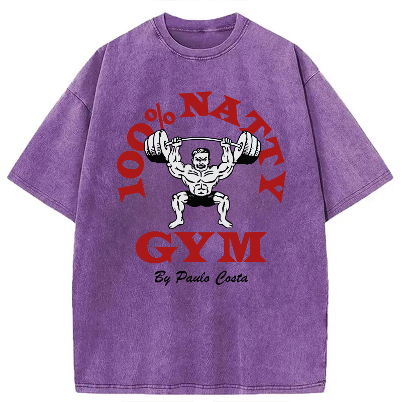 Modecanvas 100% Natty Gym DTG Printing Washed T-Shirt