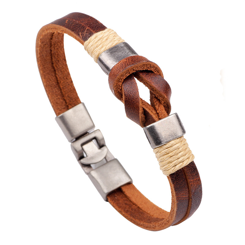 Modecanvas Rope-knot Braided Bracelet-modecanvas