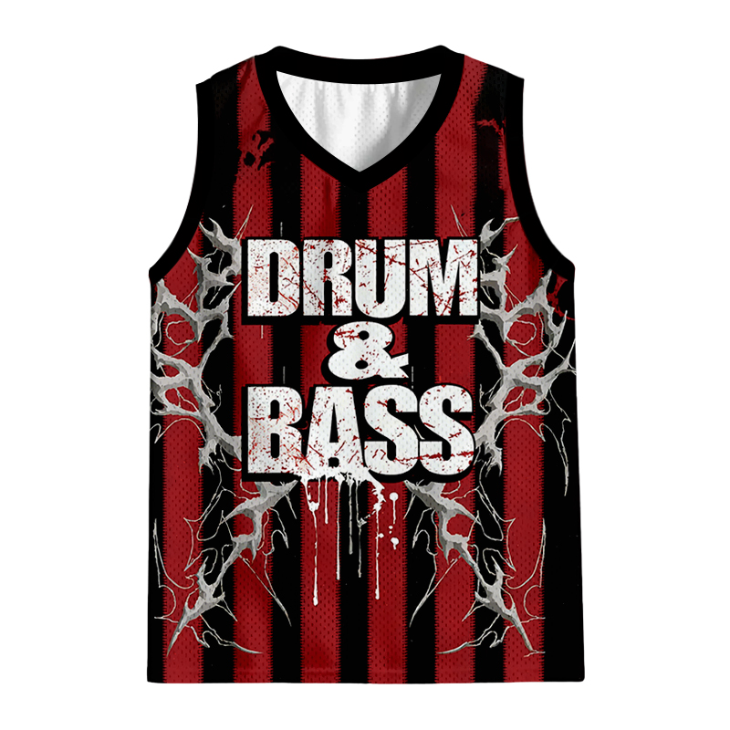 Modecanvas Drum And Bass Jersey Tank
