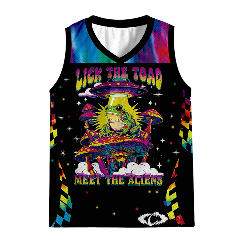 Modecanvas Lick The Toad Frog Jersey Tank