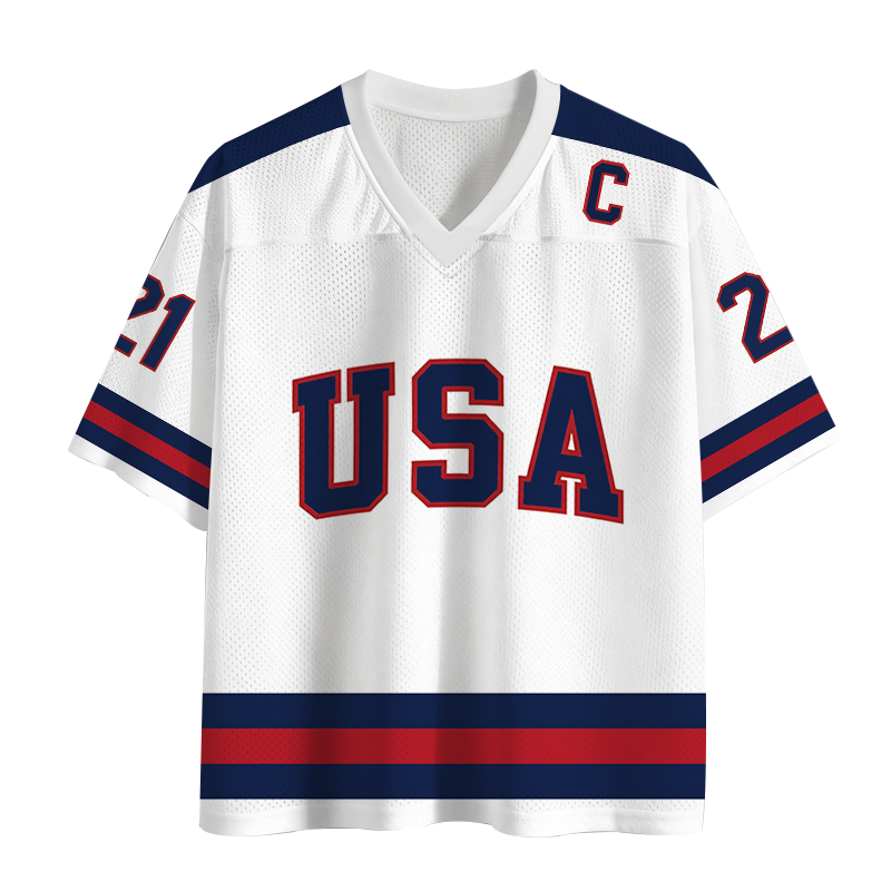 Modecanvas USA 21 Mesh Jersey-modecanvas