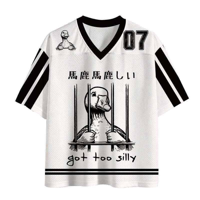 Modecanvas Got Too Silly Mesh Jersey-modecanvas