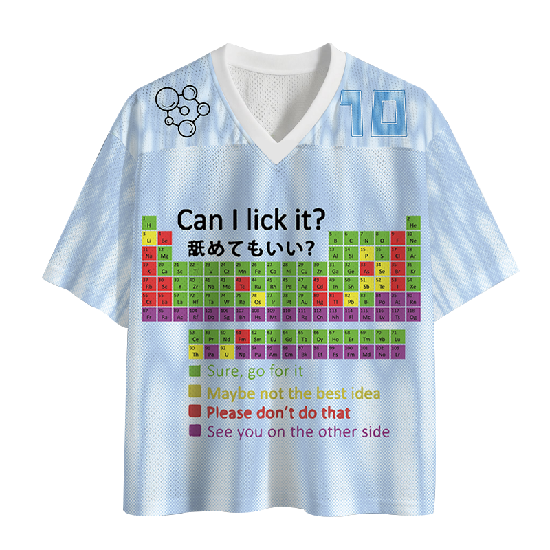 Modecanvas Can I Lick It Mesh Jersey-modecanvas