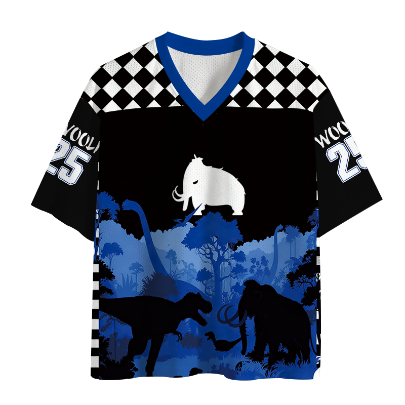 Modecanvas Wooli Inspired Rave Mesh Jersey-modecanvas