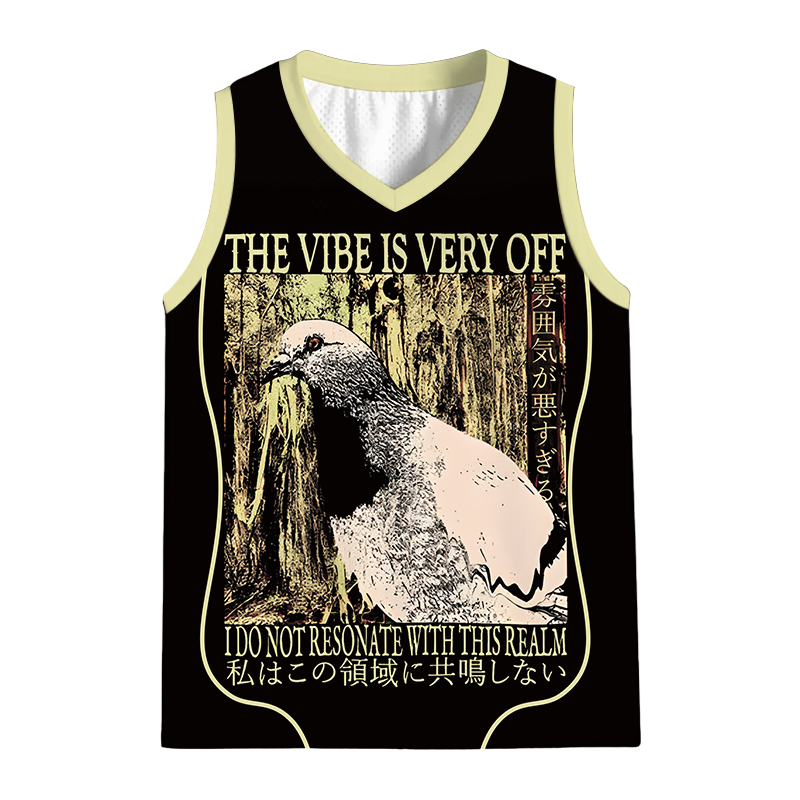 Modecanvas The Vibe is Very Off Jersey Tank