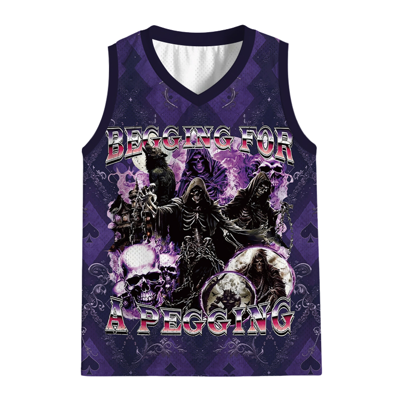 Modecanvas Begging for a Pegging Meme Jersey Tank