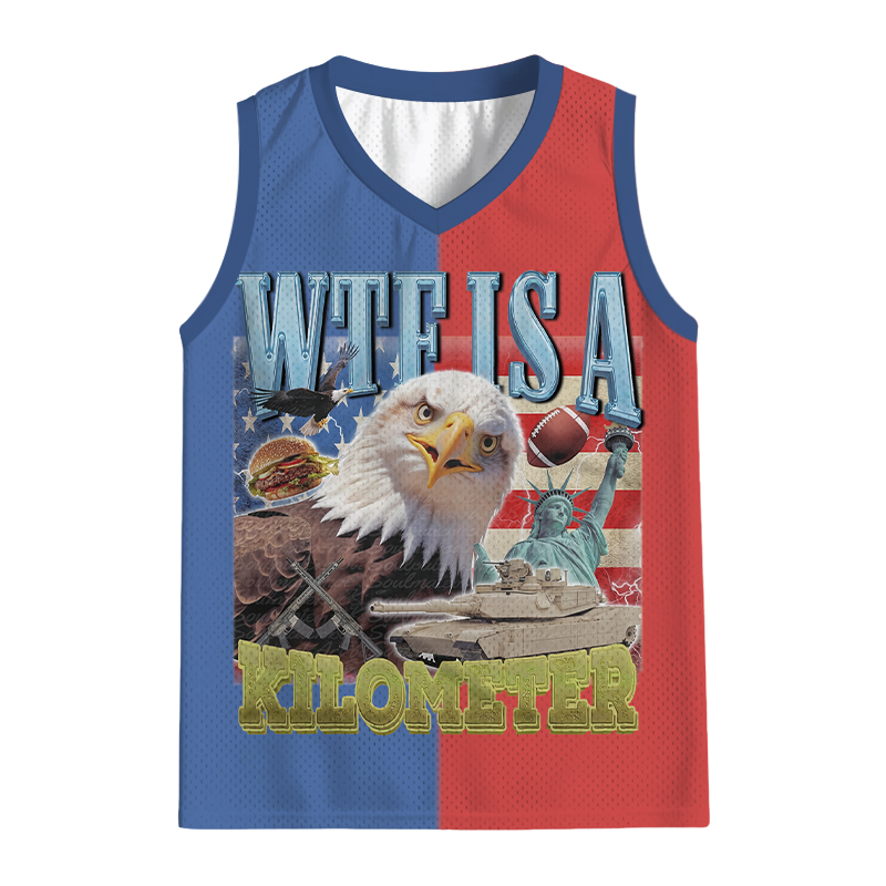 Modecanvas Funny Eagle Meme Jersey Tank