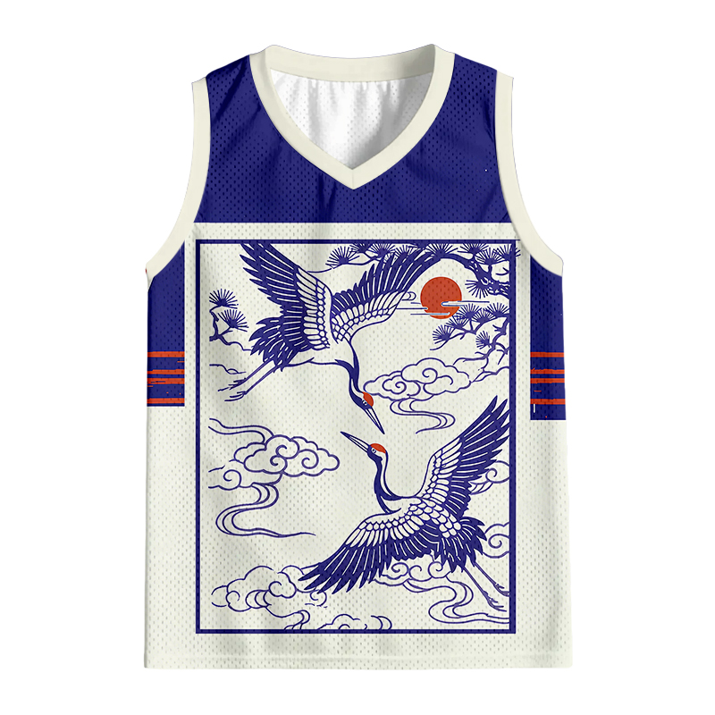 Modecanvas The Eternal Crane Zen Jersey Tank