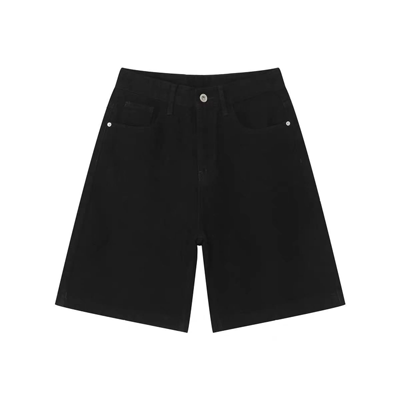 Modecanvas Classic Black Denim Short