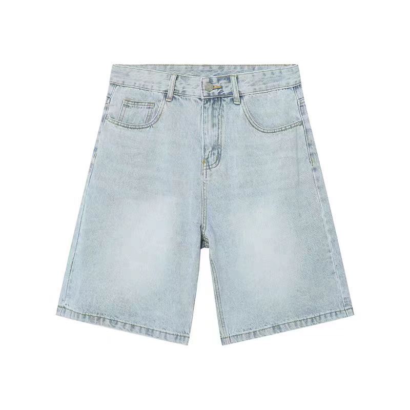 Modecanvas Classic Light Blue Denim Short