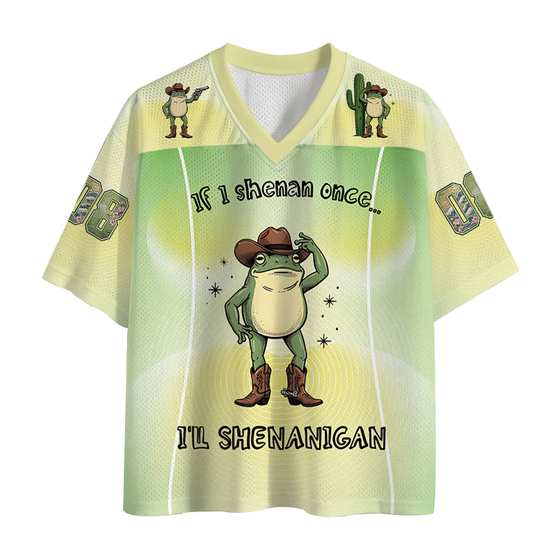 ModecanvasI ll Shenanigan Frog Mesh Jersey-modecanvas