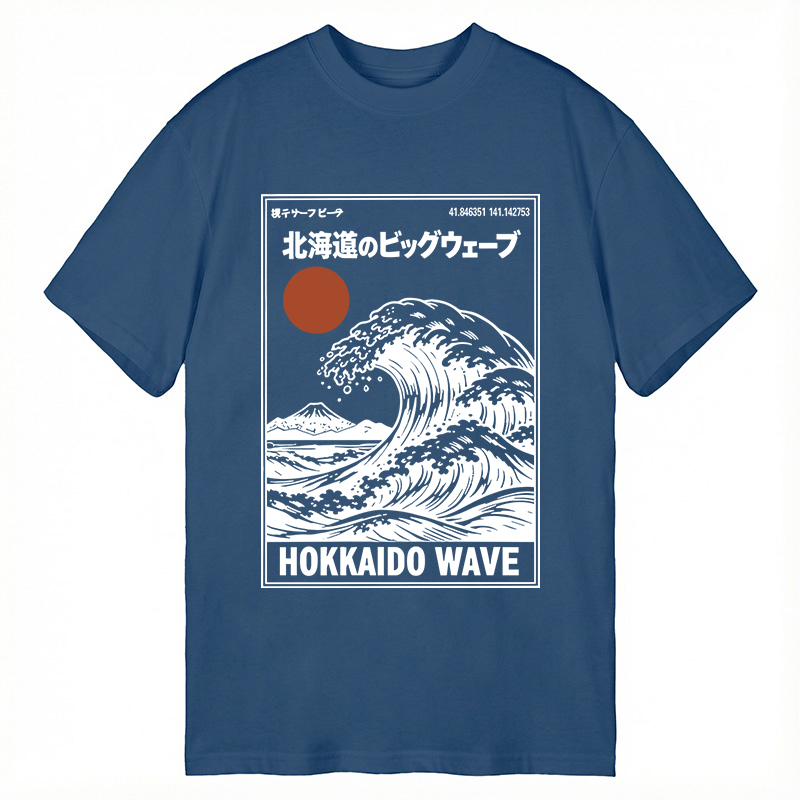 Modecanvas Retro Wave Typesetting DTG Printing Classic T-Shirt-modecanvas