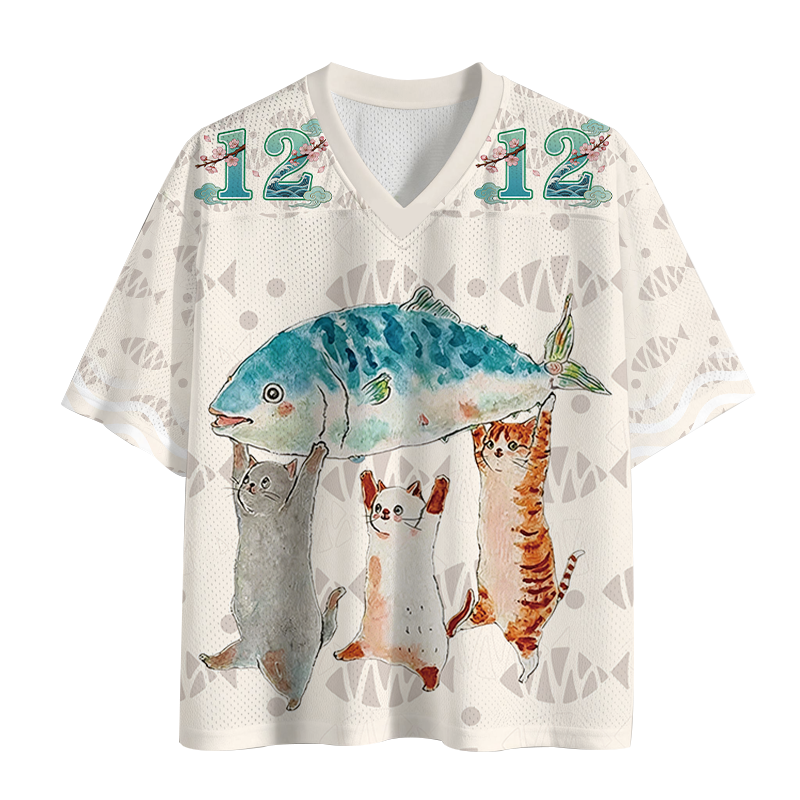 Modecanvas The Joy Of Harvest Mesh Jersey-modecanvas