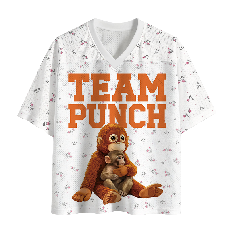 Modecanvas Punch The Monkey Mesh Jersey-modecanvas