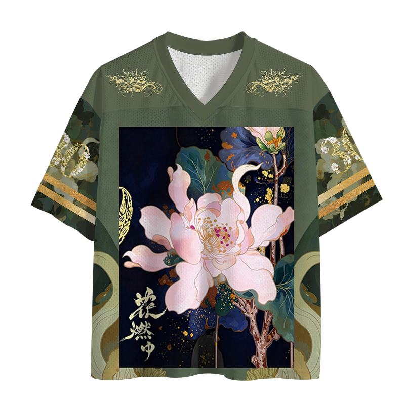 Modecanvas Timeless Blossom 30 Mesh Jersey-modecanvas