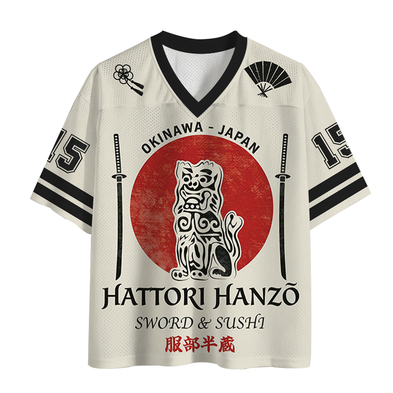 Modecanvas Hattori Hanzo Warrior Mesh Jersey-modecanvas