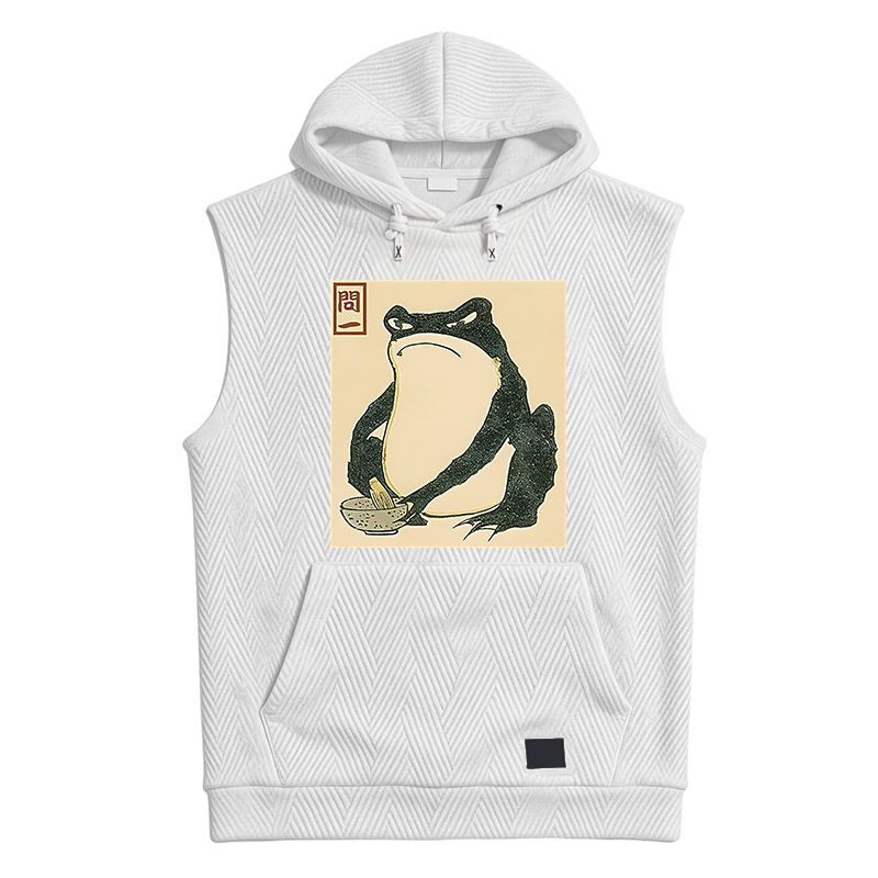 Modecanvas Matsumoto Hoji Japanese Frog Hooded Tank