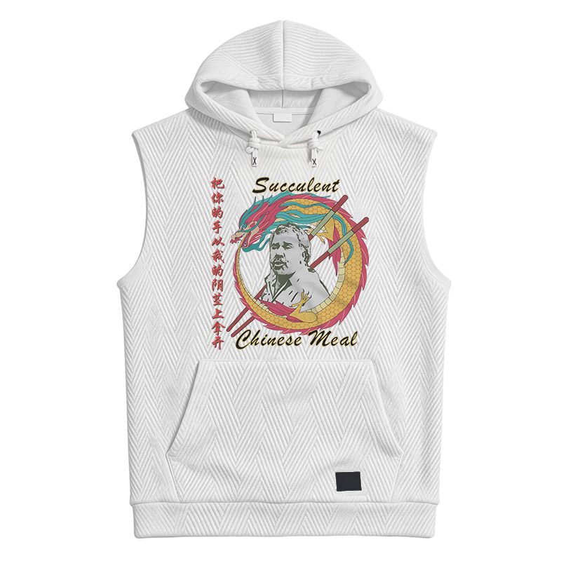 Modecanvas Succulent Chinese Meal Meme Hooded Tank