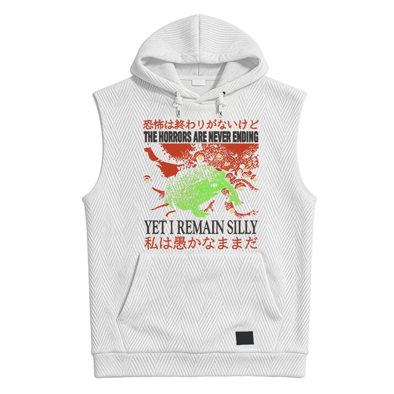 Modecanvas The Horrors are Never Ending Hooded Tank