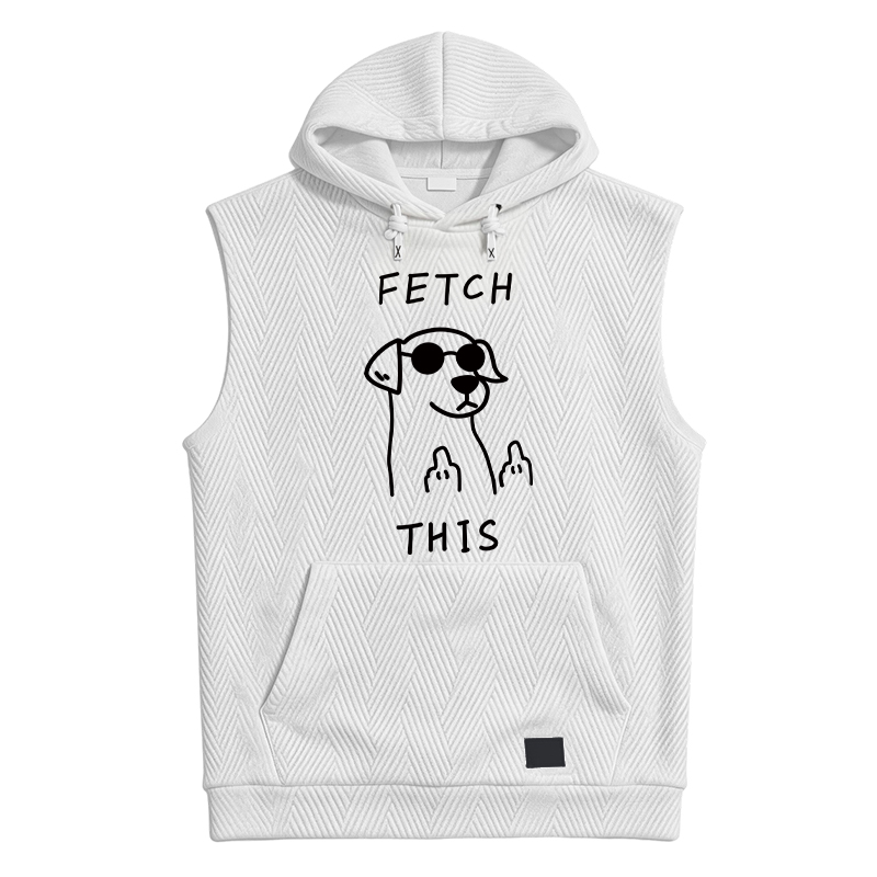 Modecanvas Rebellious Dog Hooded Tank