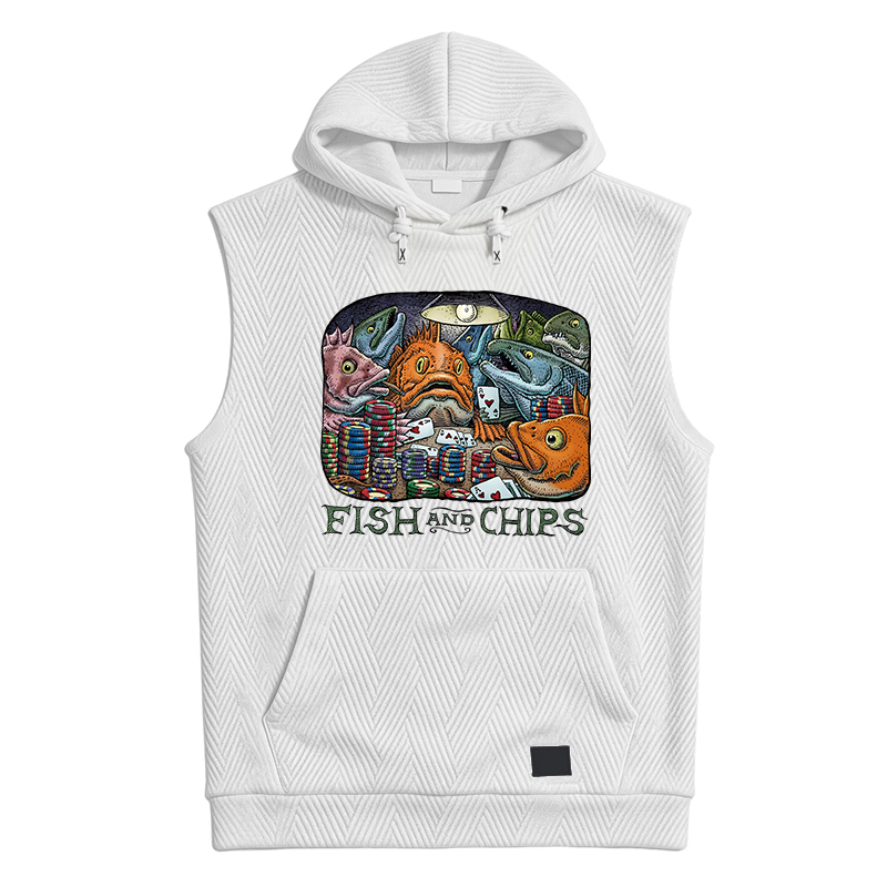 Modecanvas Fish And Chips Hooded Tank