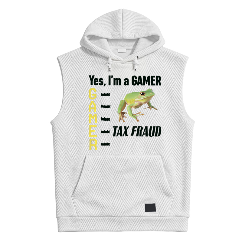 Modecanvas Frog Gamer Meme Hooded Tank