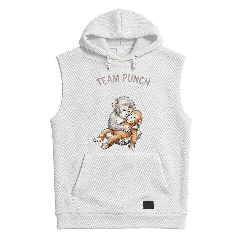 Modecanvas Baby Monkey Hooded Tank