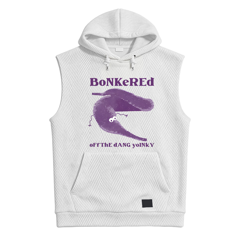 Modecanvas Bonkered of The Dang Yoinky Hooded Tank