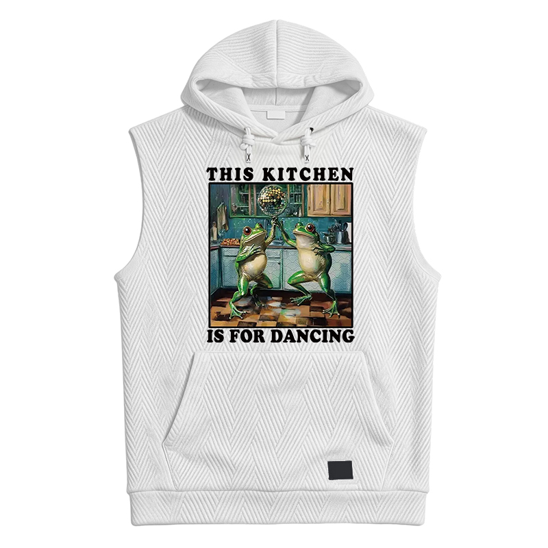 Modecanvas This Kitchen Is For Dancing Hooded Tank
