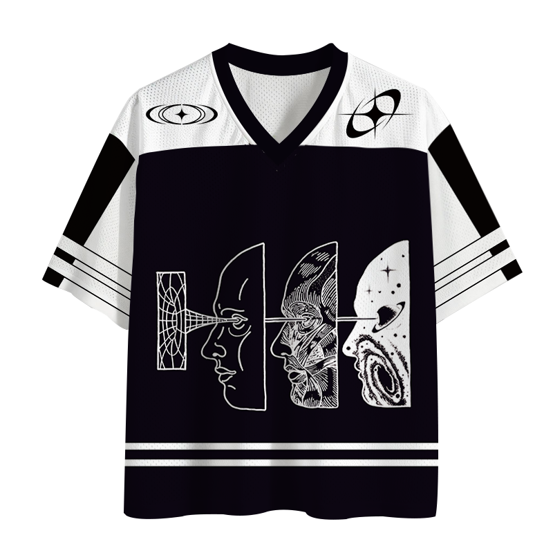 Modecanvas Reality Is Manipulated By Thought Mesh Jersey-modecanvas
