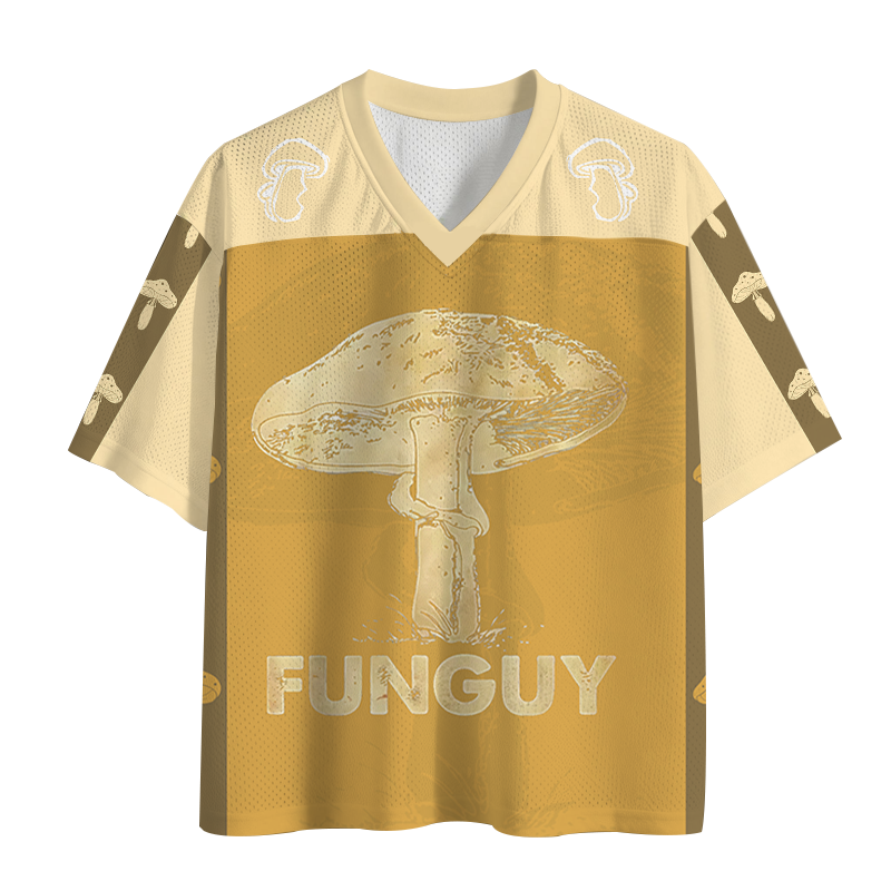 Modecanvas Funguy Mushroom Mesh Jersey-modecanvas