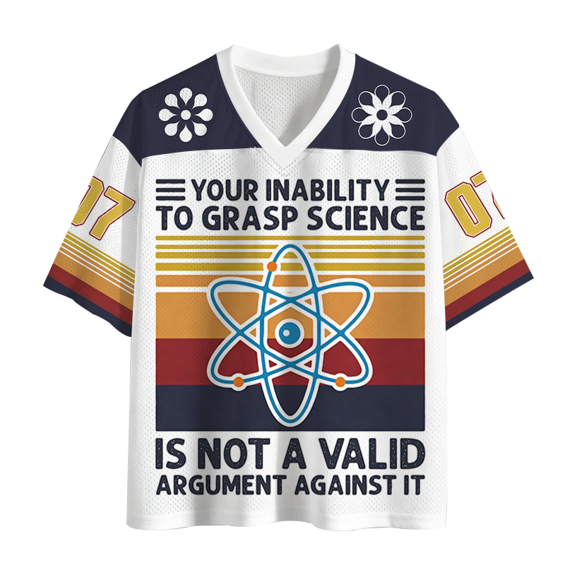 Modecanvas Your Inability To Grasp Science Mesh Jersey-modecanvas